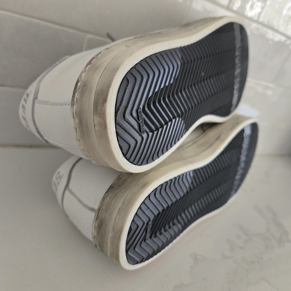 LIKE NEW P448 John YOU CAN SURF LATER Lace-Up Perforated Leather Low Sneakers 39 - Picture 7 of 7